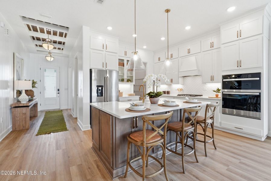 Furnished interior view inside a new home in , St. Augustine (Image 34).