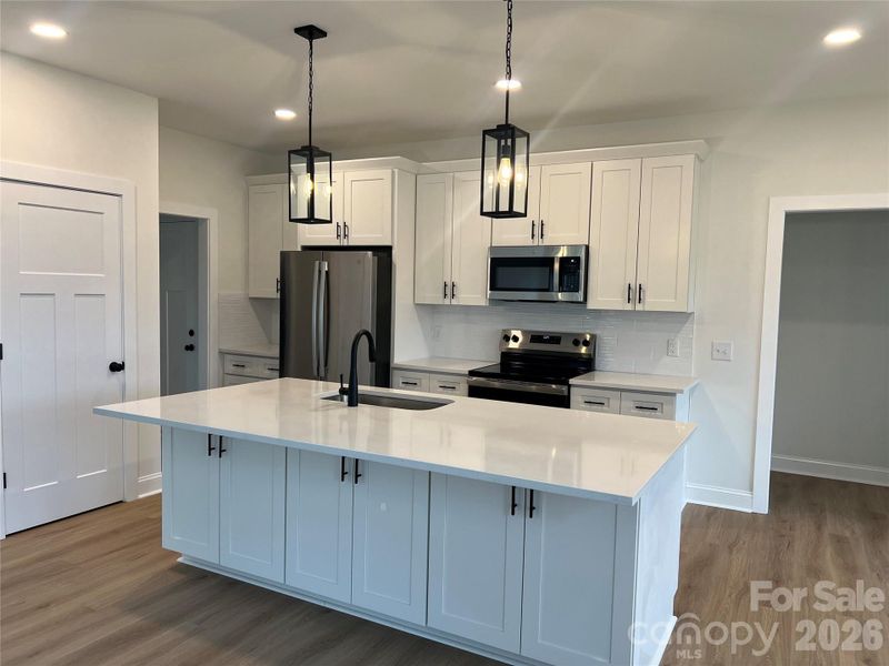 Furnished interior view inside a new home in , China Grove (Image 10).