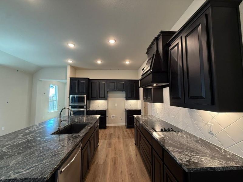 Furnished interior view inside a new home in Waterford Park, Weatherford (Image 7). Furnished interior view inside a new home in Waterford Park, Weatherford (Image 7).