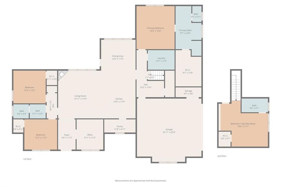 2D floor plan layout of this home in , Terrell, TX (Image 5). 2D floor plan layout of this home in , Terrell, TX (Image 5).