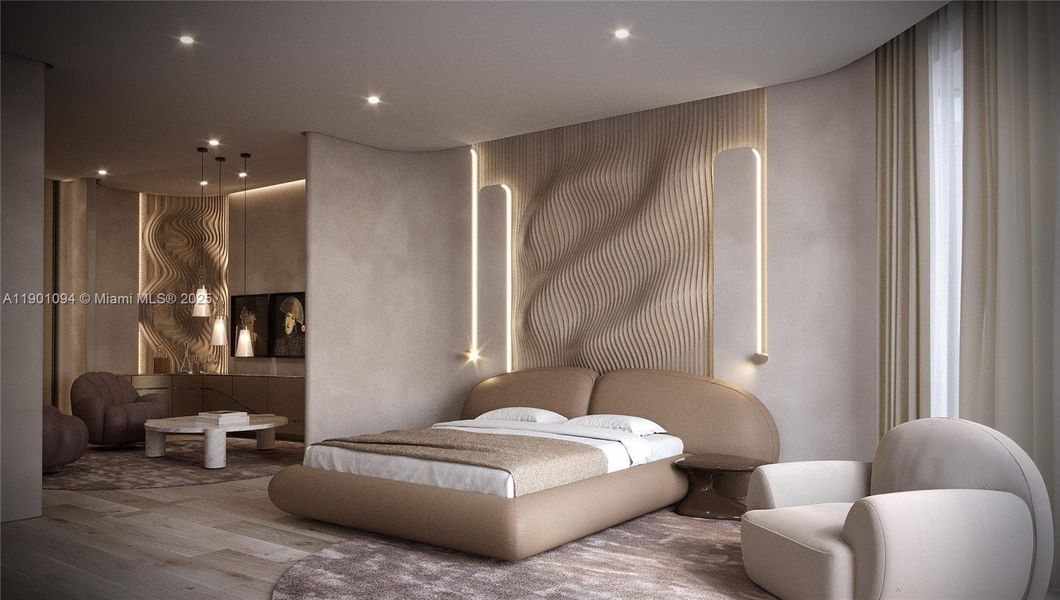 Furnished interior view inside a new home in , Golden Beach (Image 11). Furnished interior view inside a new home in , Golden Beach (Image 11).