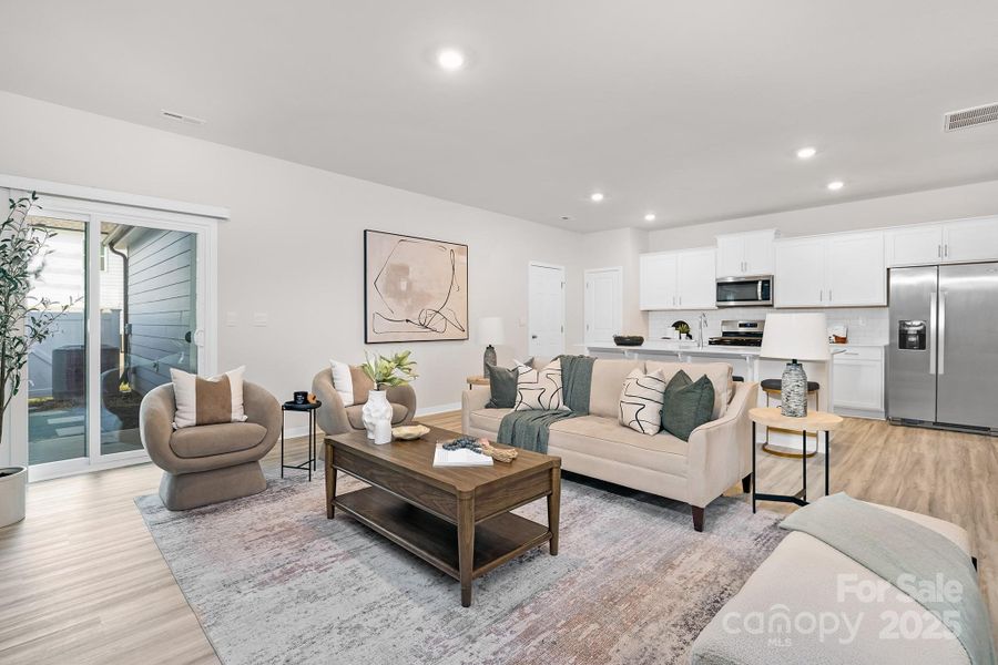 Furnished interior view inside a new home in Allston, Rock Hill (Image 6).