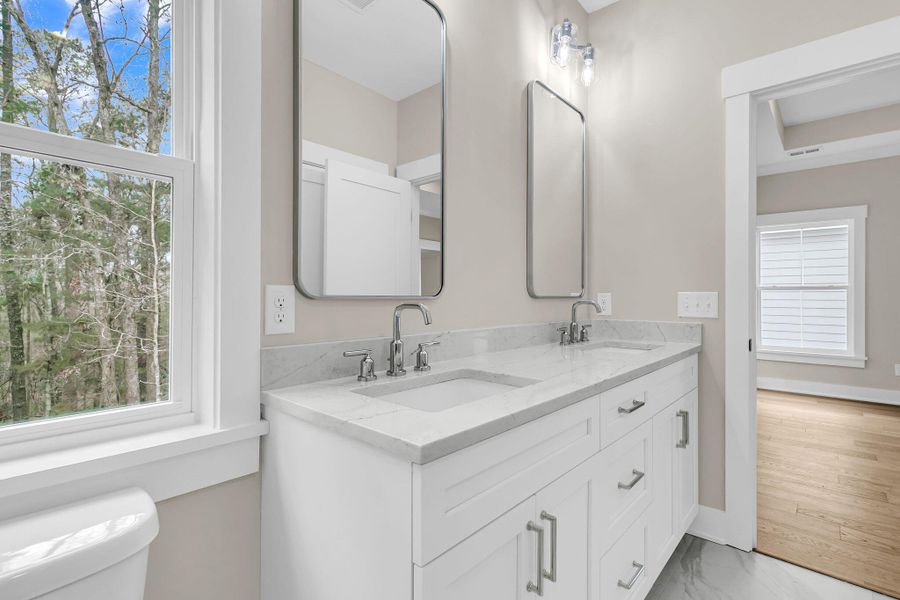 Furnished interior view inside a new home in , Charleston (Image 16).