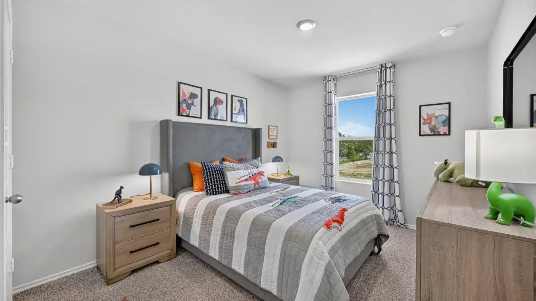 Furnished interior view inside a new home in Sunnycreek, Crowley (Image 25).