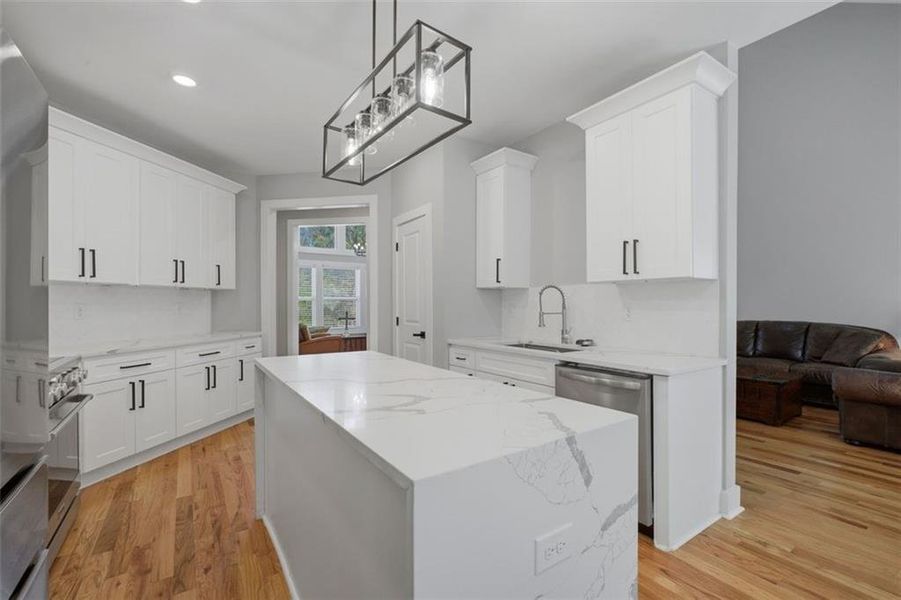 Furnished interior view inside a new home in , Canton (Image 18).
