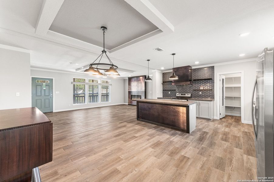 Furnished interior view inside a new home in , Spring Branch (Image 12).