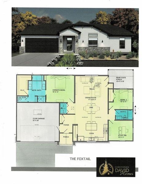 Builder floor plan