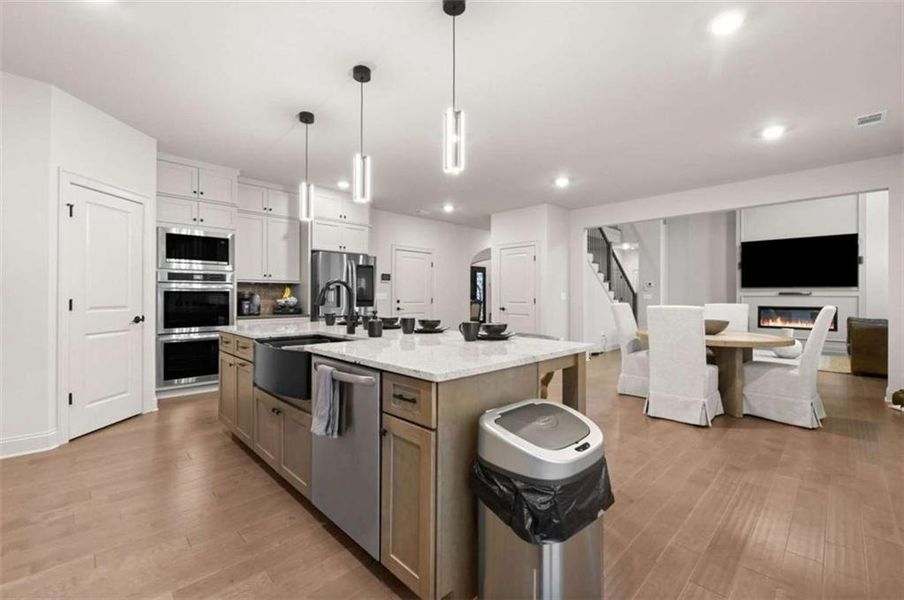 Furnished interior view inside a new home in , Conyers (Image 26).