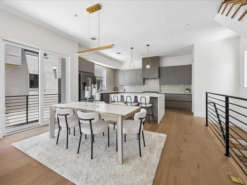 Furnished interior view inside a new home in , Houston (Image 12).