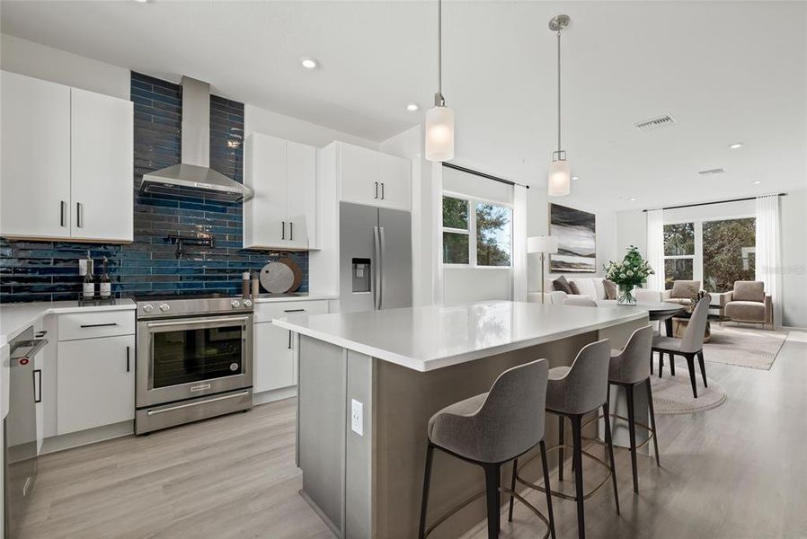 Furnished interior view inside a new home in , St. Petersburg (Image 32).