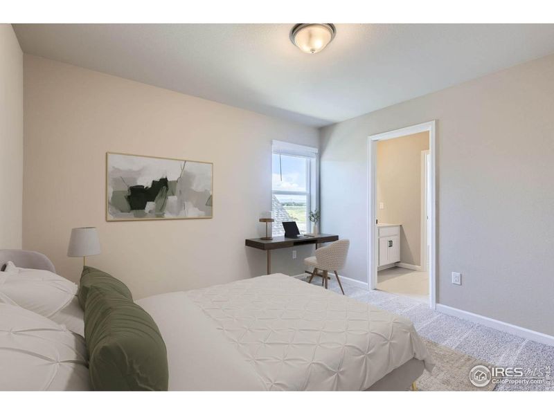 Furnished interior view inside a new home in Waterfield, Fort Collins (Image 15).