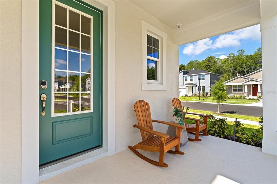 Exterior details and patio area of a home in , Orlando (Image 2). Exterior details and patio area of a home in , Orlando (Image 2).