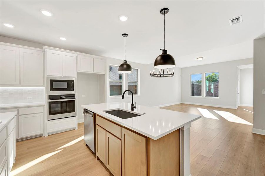 Furnished interior view inside a new home in Solterra - Garden Series, Mesquite (Image 10).