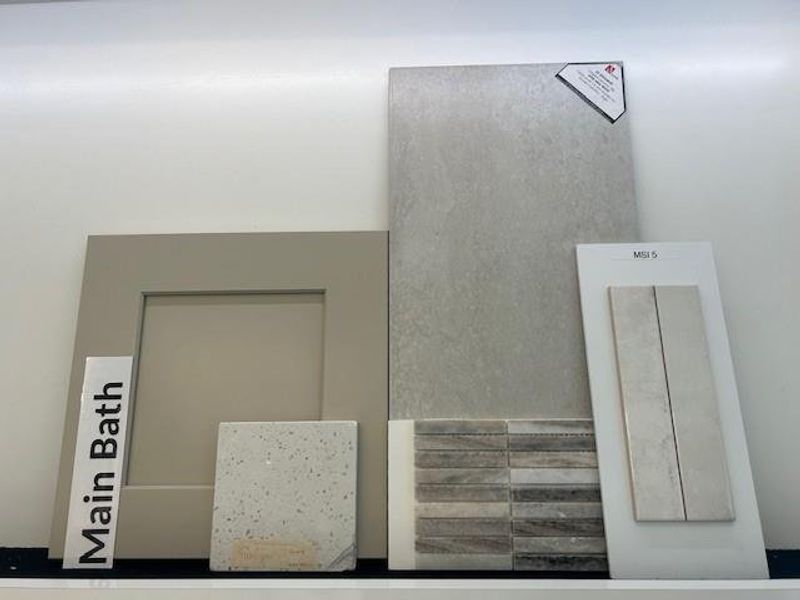 Warm tone main bath Warm tone main bath