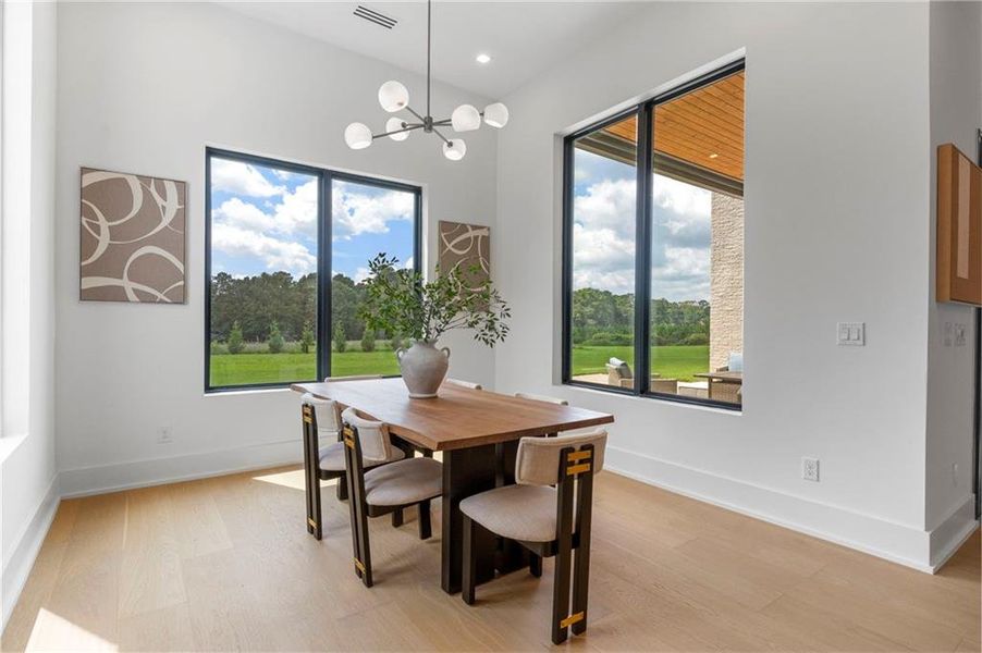 Furnished interior view inside a new home in , McDonough (Image 18).