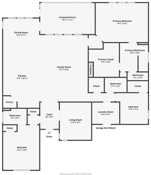 2D floor plan layout of this home in Sea Island Preserve, Johns Island, SC (Image 4). 2D floor plan layout of this home in Sea Island Preserve, Johns Island, SC (Image 4).