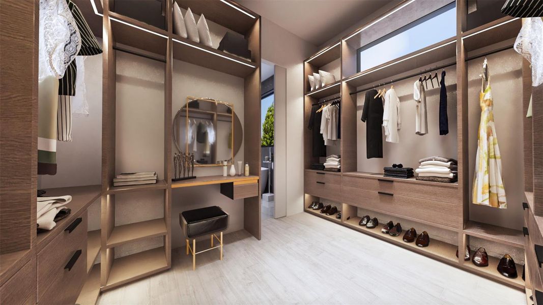 Master closet Master closet