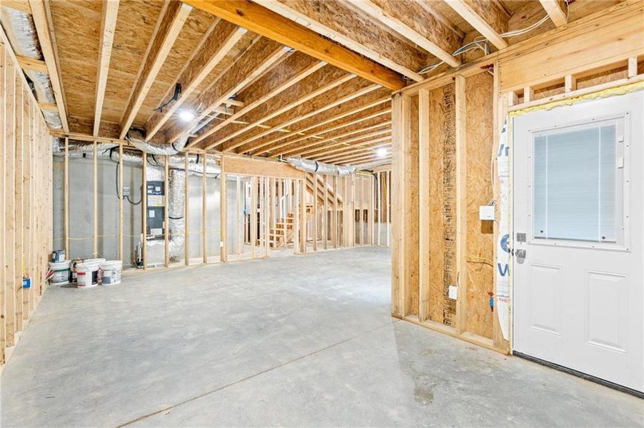 In-progress construction of a new home in , Atlanta, GA (Image 37). In-progress construction of a new home in , Atlanta, GA (Image 37).