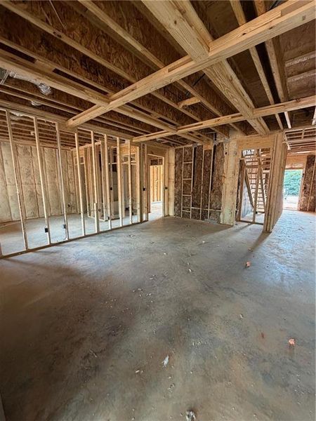 In-progress construction of a new home in , Stockbridge, GA (Image 5).