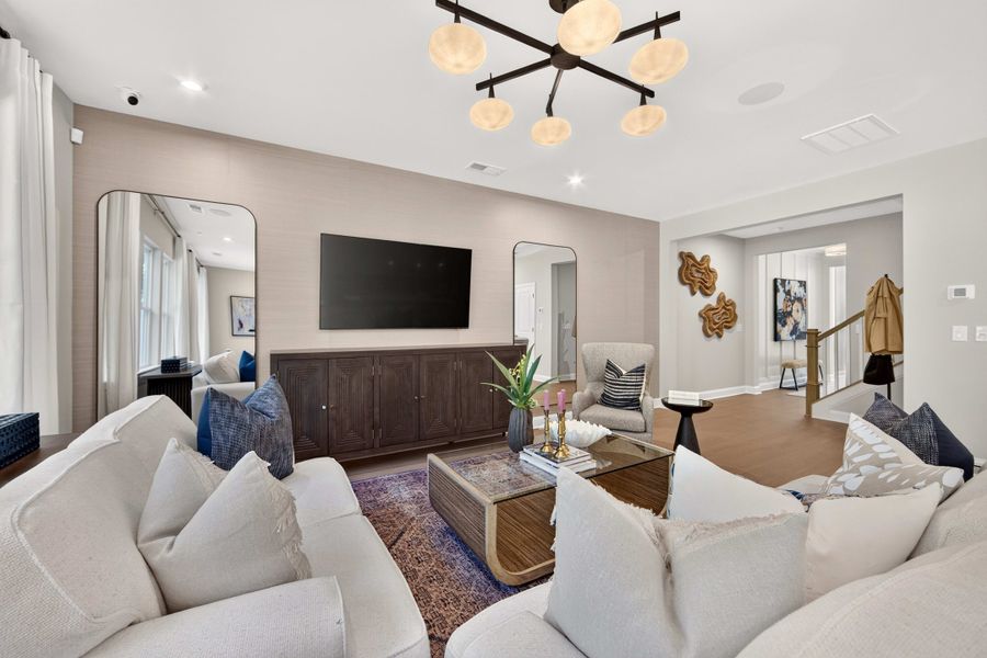 Furnished interior view inside a new home in Southbridge, Fort Mill (Image 8).