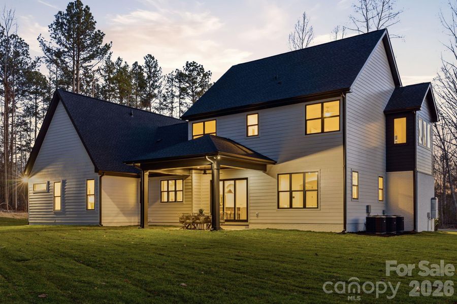 Exterior details and patio area of a home in , Clover (Image 4). Exterior details and patio area of a home in , Clover (Image 4).