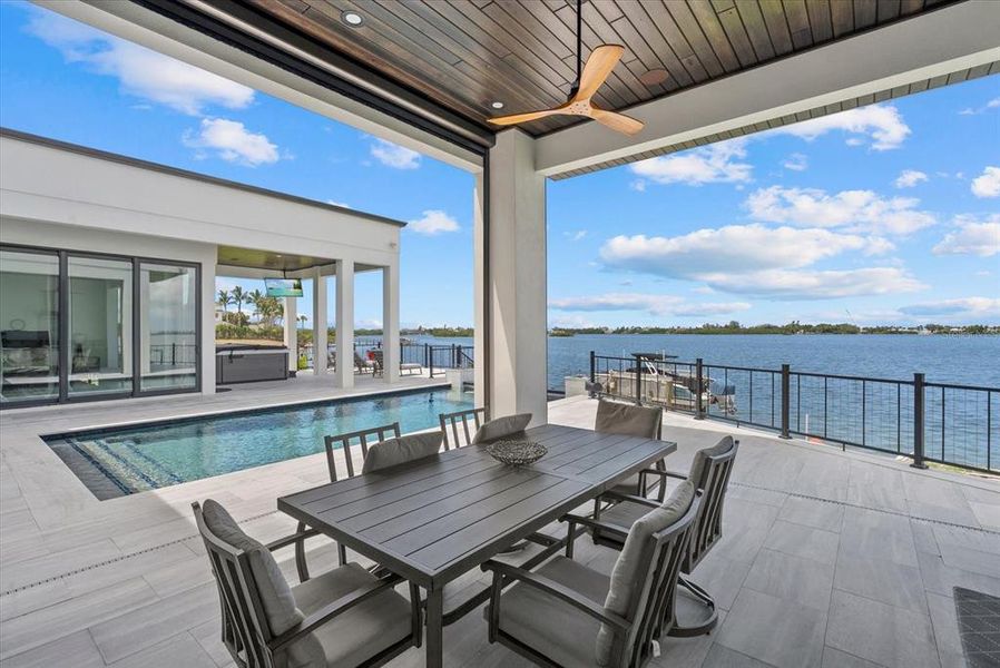Furnished interior view inside a new home in , Osprey (Image 9).