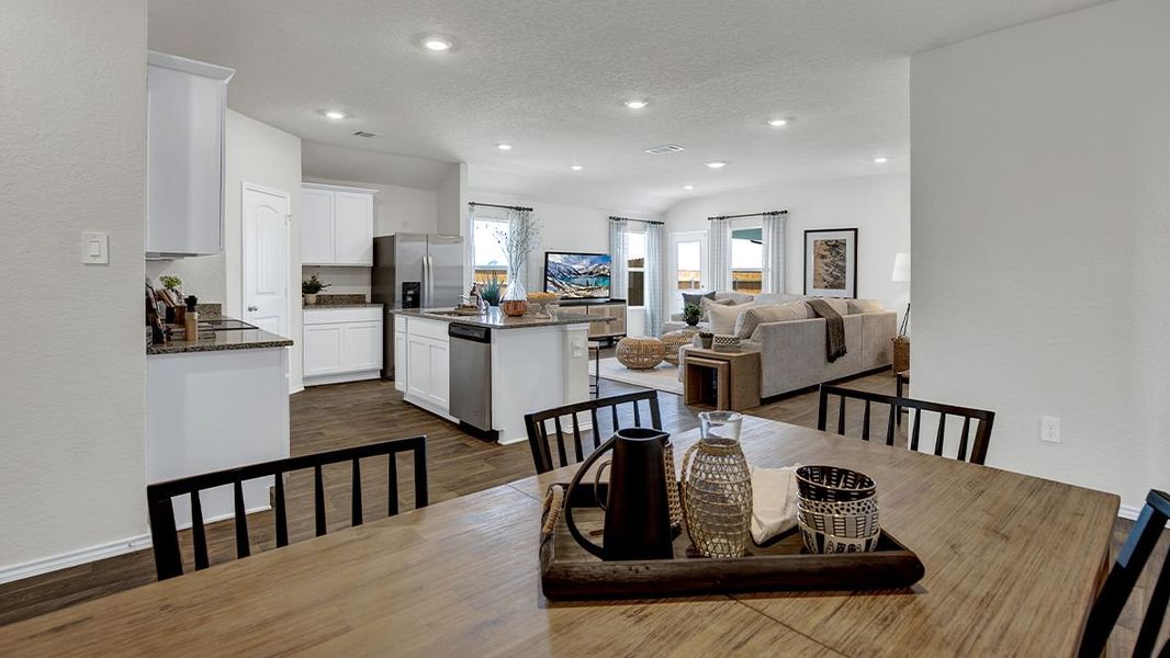Furnished interior view inside a new home in Trace, San Marcos (Image 10). Furnished interior view inside a new home in Trace, San Marcos (Image 10).