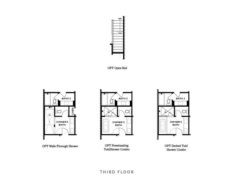 2D floor plan layout for the The Benton I by The Providence Group in IveyBrooke, Alpharetta, GA (Image 5). 2D floor plan layout for the The Benton I by The Providence Group in IveyBrooke, Alpharetta, GA (Image 5).