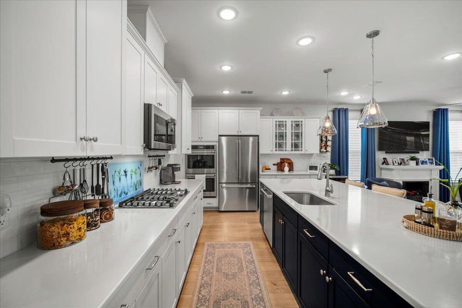 Furnished interior view inside a new home in K. Hovnanian's® Four Seasons at Lakes of Cane Bay, Summerville (Image 7).