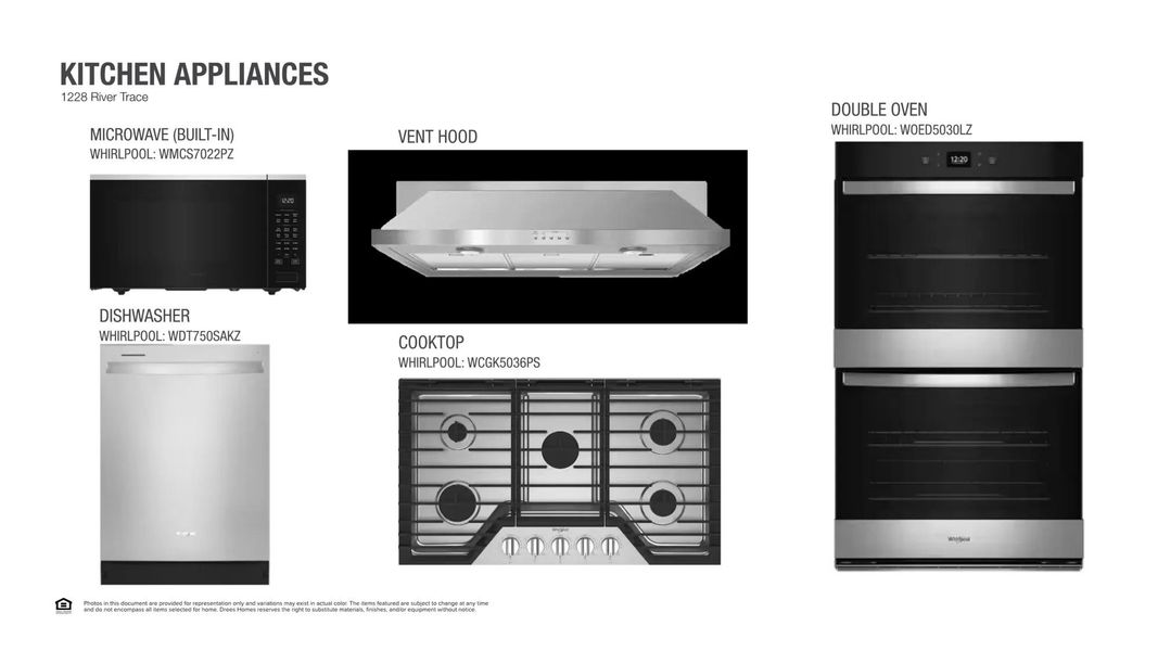Tristan A selection sheet