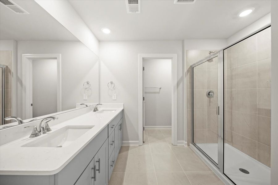Furnished interior view inside a new home in Collier Ridge, Moore (Image 7).