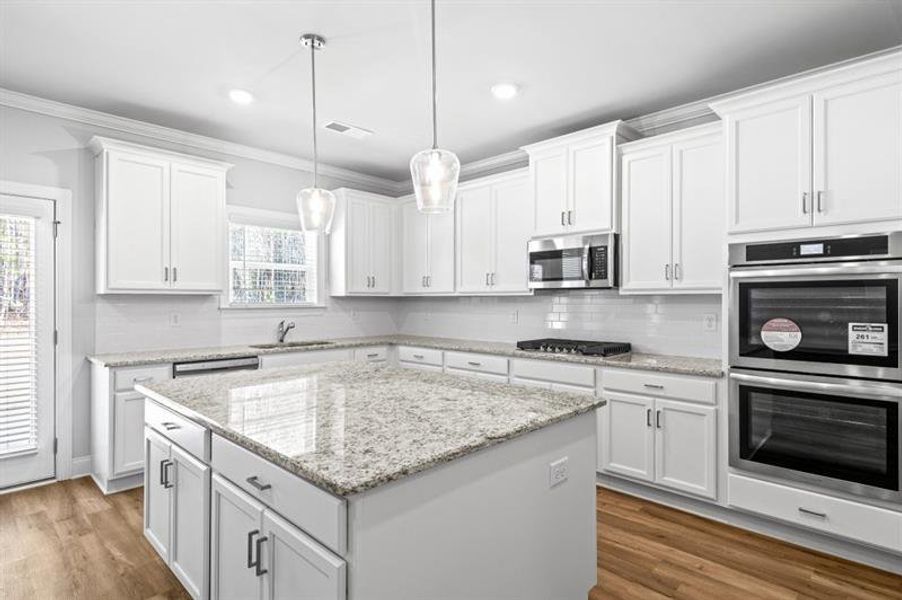 Furnished interior view inside a new home in Ruby Creek Estates, Atlanta (Image 16).