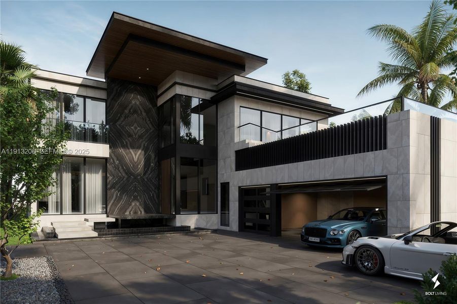 Exterior details and patio area of a home in , Surfside (Image 3).