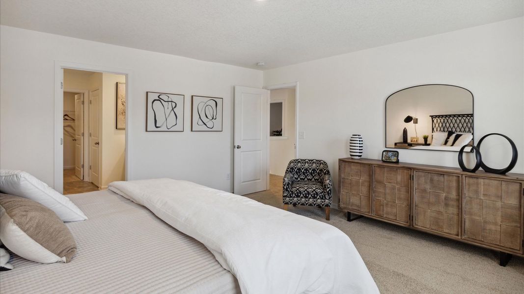 Furnished interior view inside a new home in Beechwood Meadows, Johnson City (Image 14).