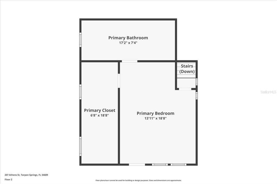 2D floor plan layout of this home in , Tarpon Springs, FL (Image 4).