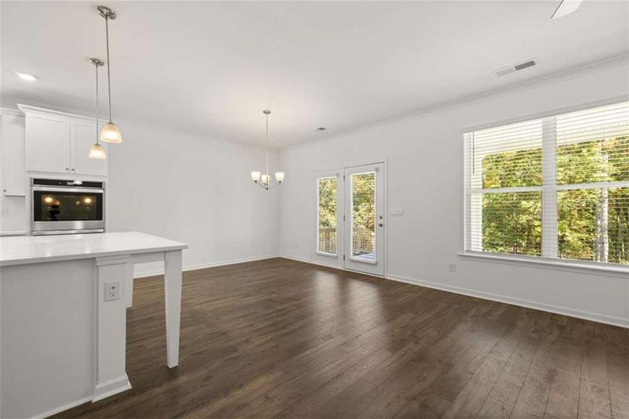 Spacious, unfurnished interior of a new home in Water Oak Estates, Lawrenceville (Image 42). Spacious, unfurnished interior of a new home in Water Oak Estates, Lawrenceville (Image 42).