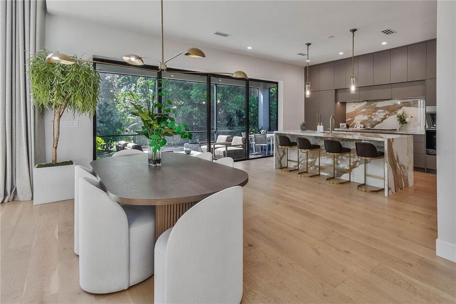 Furnished interior view inside a new home in , Dunedin (Image 9).