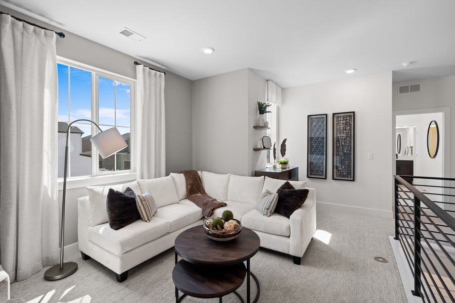 Representative furnished interior of a home built from the 3 by Trumark Homes in Trumark Homes at Sterling Ranch, Littleton (Image 15).