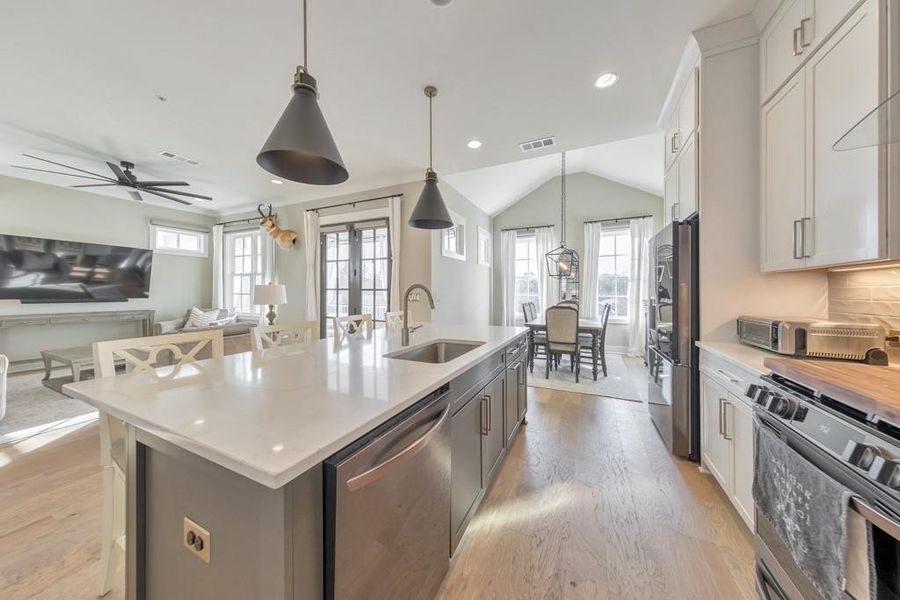 Furnished interior view inside a new home in , Woodstock (Image 38).