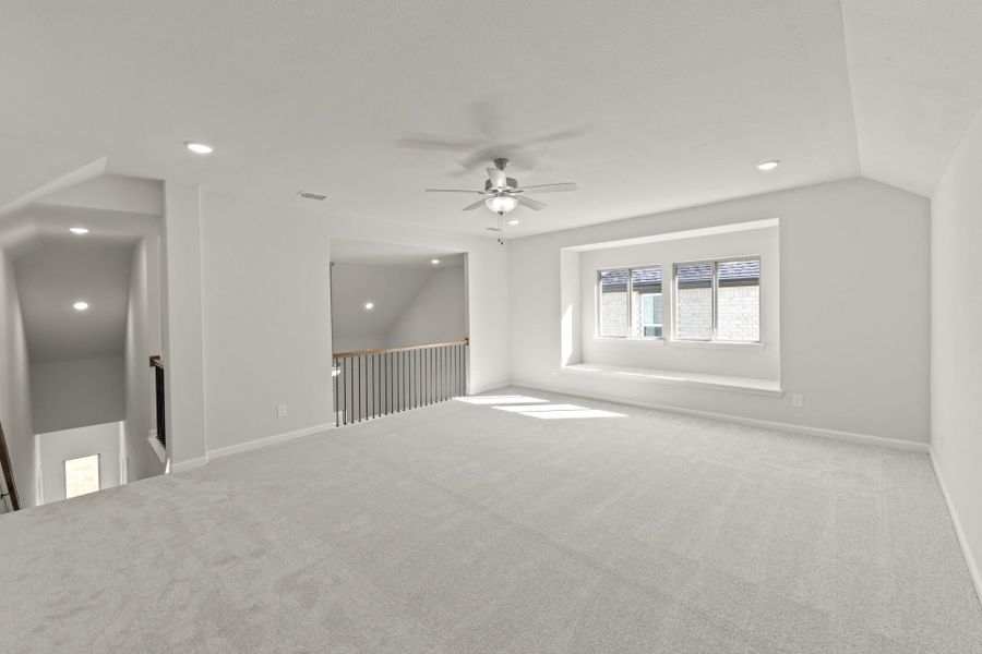 Spacious, unfurnished interior of a new home in Meadow Run, Melissa (Image 22). Spacious, unfurnished interior of a new home in Meadow Run, Melissa (Image 22).