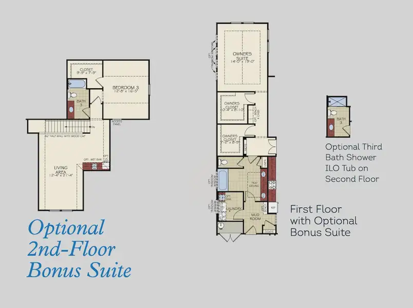 2D floor plan layout for the Verona by Epcon Communities in Courtyards by Carrell, Ocean Isle Beach, NC (Image 4). 2D floor plan layout for the Verona by Epcon Communities in Courtyards by Carrell, Ocean Isle Beach, NC (Image 4).