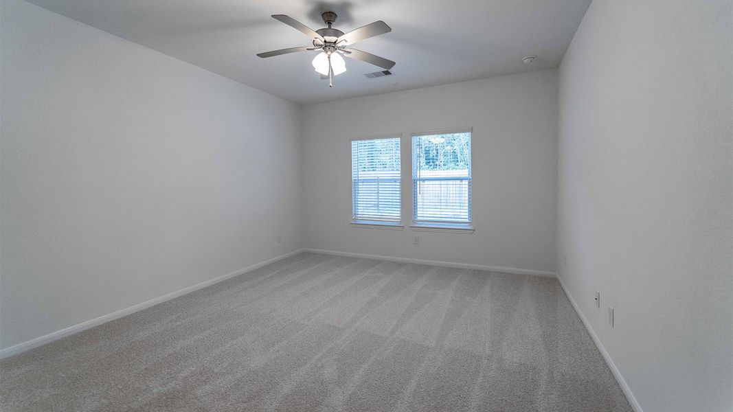 Spacious, unfurnished interior of a new home in The Canopies, Splendora (Image 23).