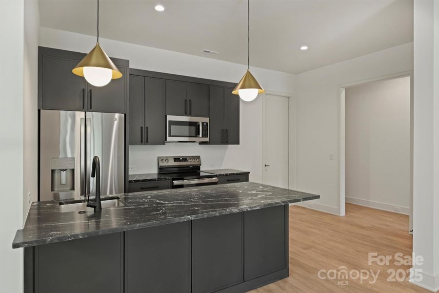 Furnished interior view inside a new home in , Charlotte (Image 9).