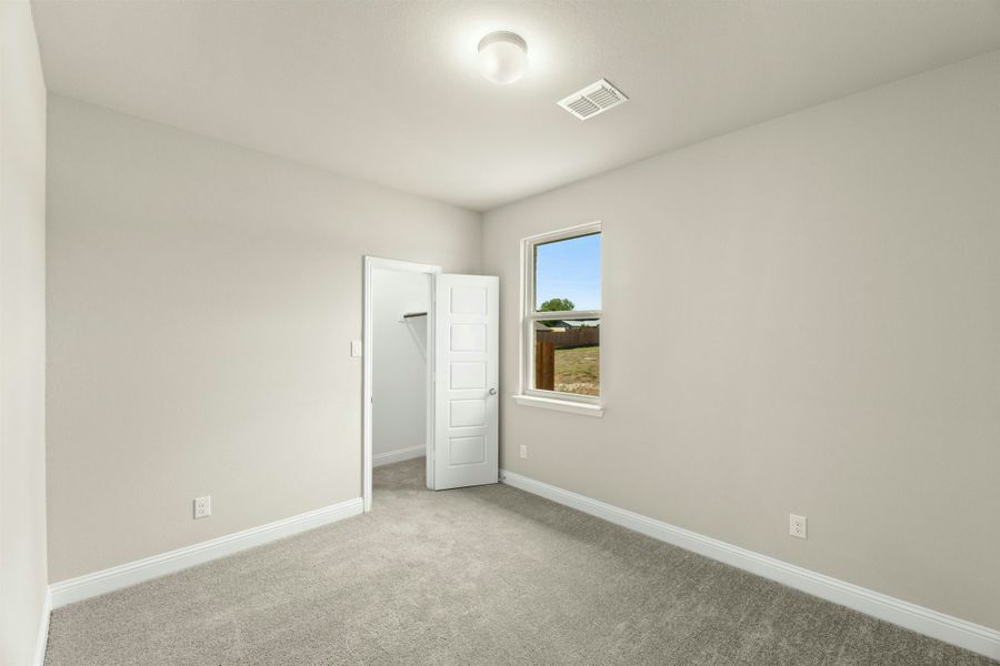 Representative unfurnished interior of a home built from the Bluebonnet by Kindred Homes in Dominion Park, Waxahachie (Image 15).