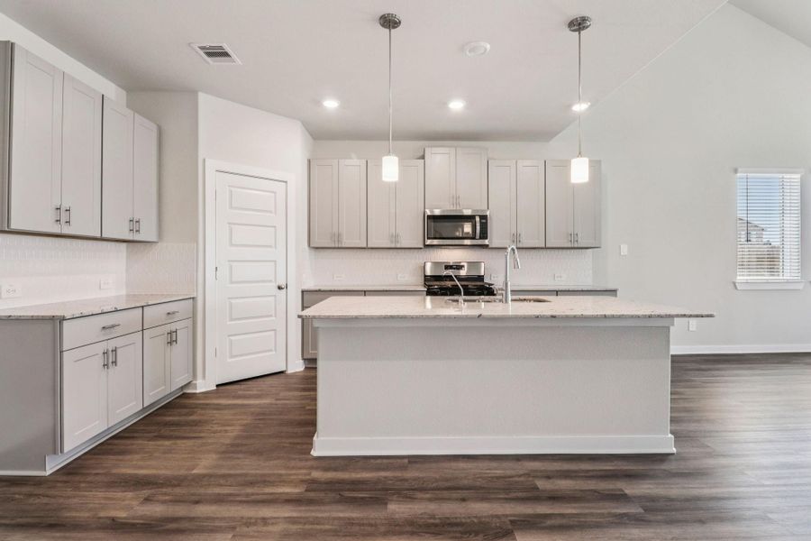Furnished interior view inside a new home in Kingdom Heights, Rosenberg (Image 12). Furnished interior view inside a new home in Kingdom Heights, Rosenberg (Image 12).