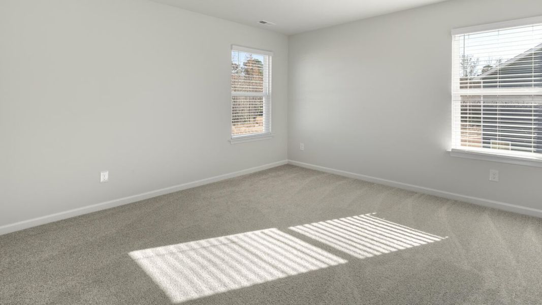 Representative unfurnished interior of a home built from the TILLMAN by D.R. Horton in Surfside Landing, Hubert (Image 45).