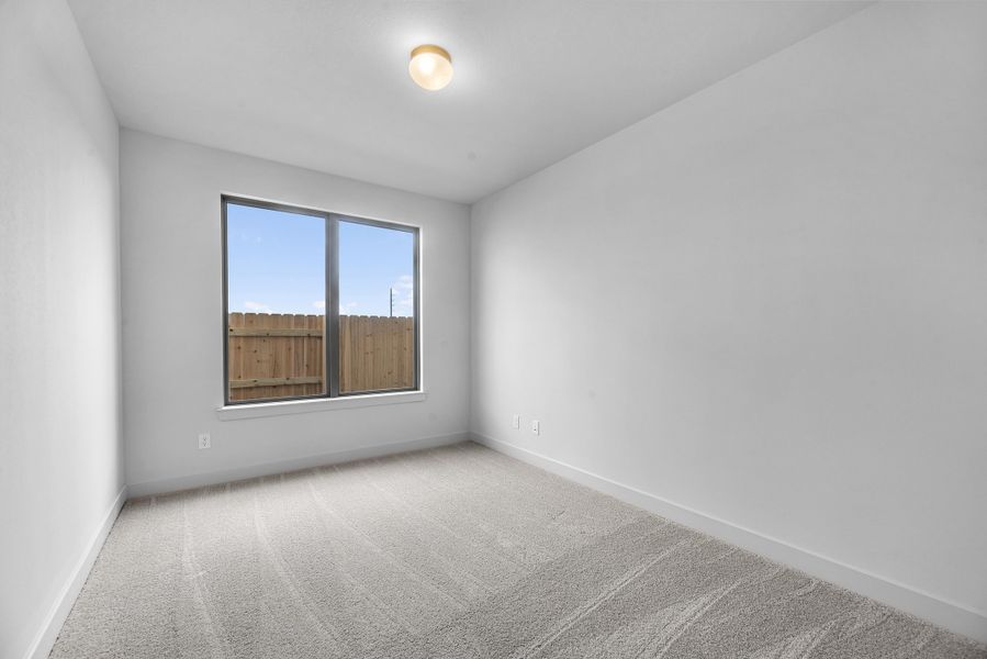 Representative unfurnished interior of a home built from the The Dallas by Westin Homes in Provence, Briarcliff (Image 12).