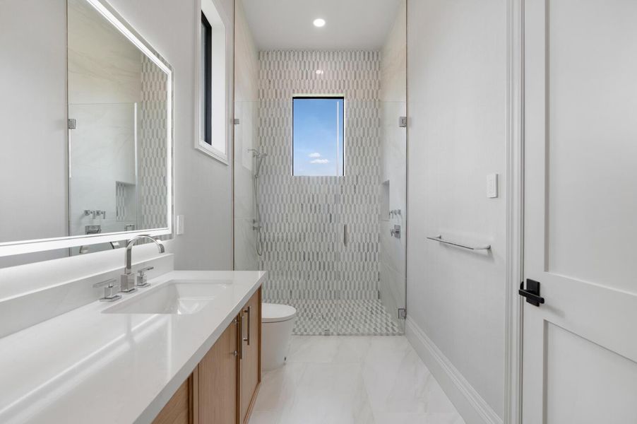 Furnished interior view inside a new home in , Palm Beach Gardens (Image 30).