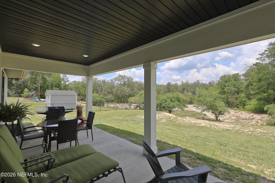Exterior details and patio area of a home in , Keystone Heights (Image 32). Exterior details and patio area of a home in , Keystone Heights (Image 32).