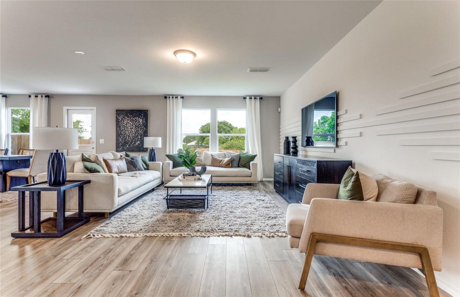MODEL HOME images may NOT be consistent with the finished product.